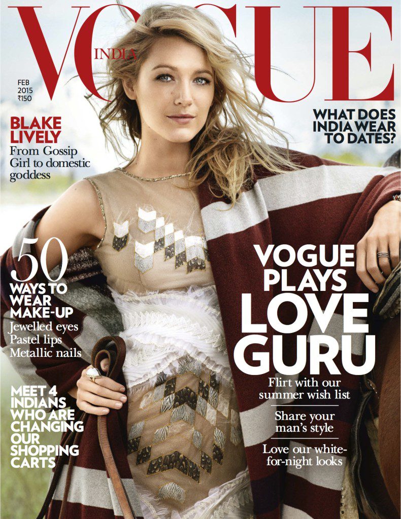 Vogue India Feb 2015 Cover