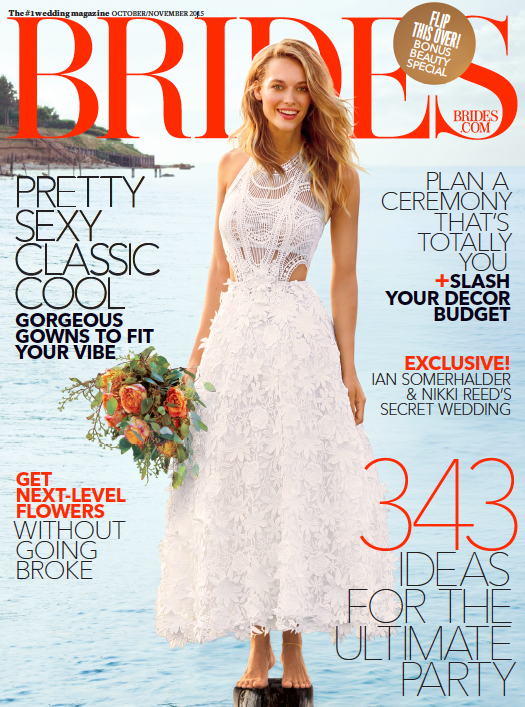 Brides October 2015 cover