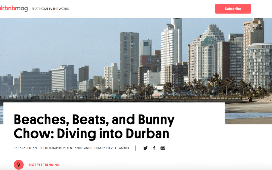Airbnb Magazine: Beaches, Beats, and Bunny Chow: Diving into Durban