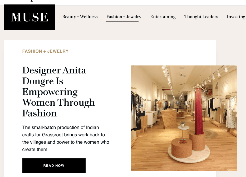 Muse: Designer Anita Dongre Is Empowering Women Through Fashion