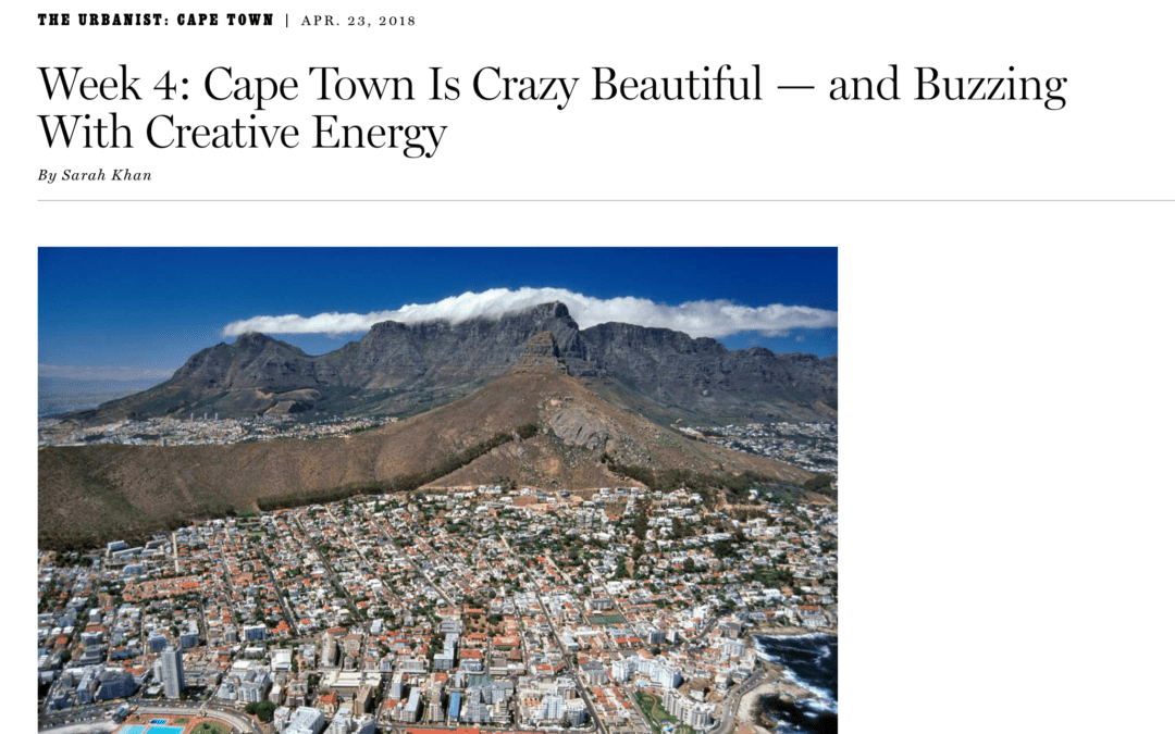 New York Magazine: Urbanist – Cape Town