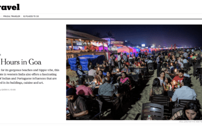 New York Times: 36 Hours in Goa