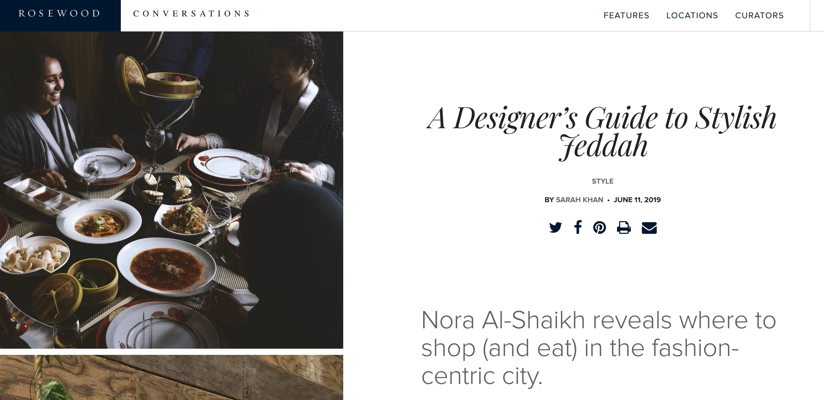Rosewood Conversations: A Designer’s Guide to Stylish Jeddah