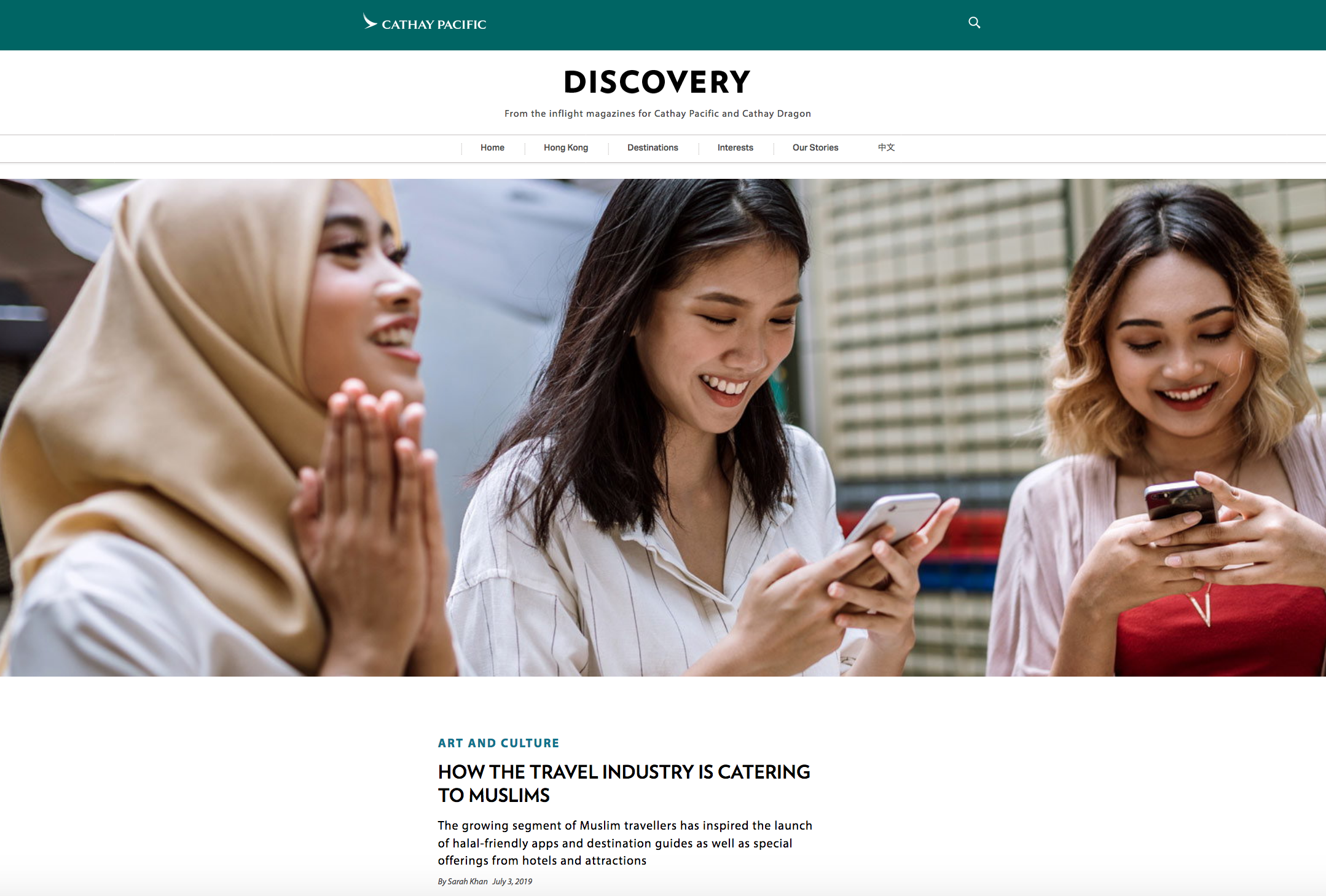 Cathay Pacific: How the Travel Industry is Catering to Muslims