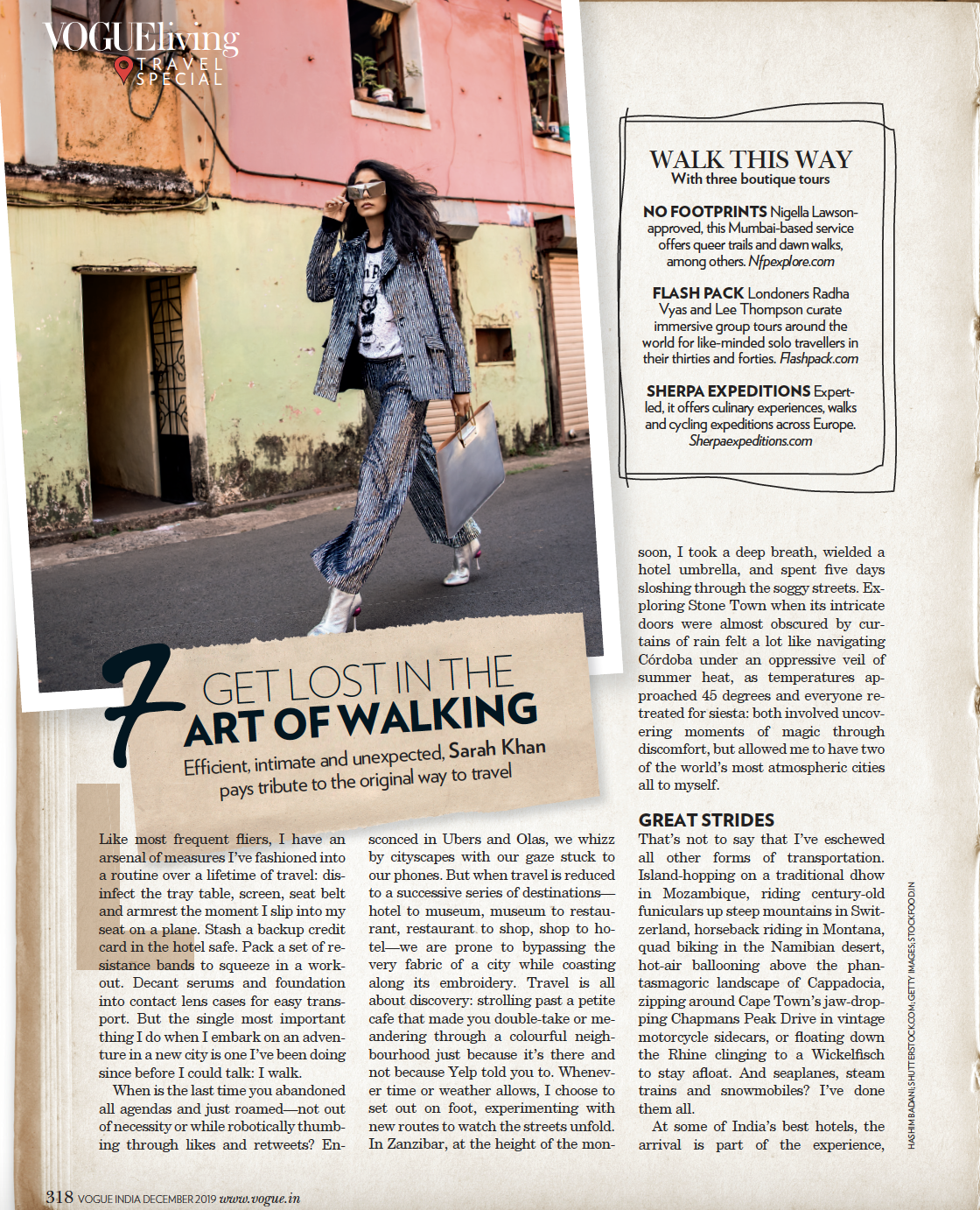 Vogue India: Get Lost in the Art of Walking