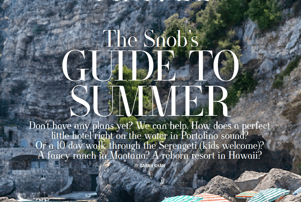 Town & Country: The Snob’s Guide to Summer