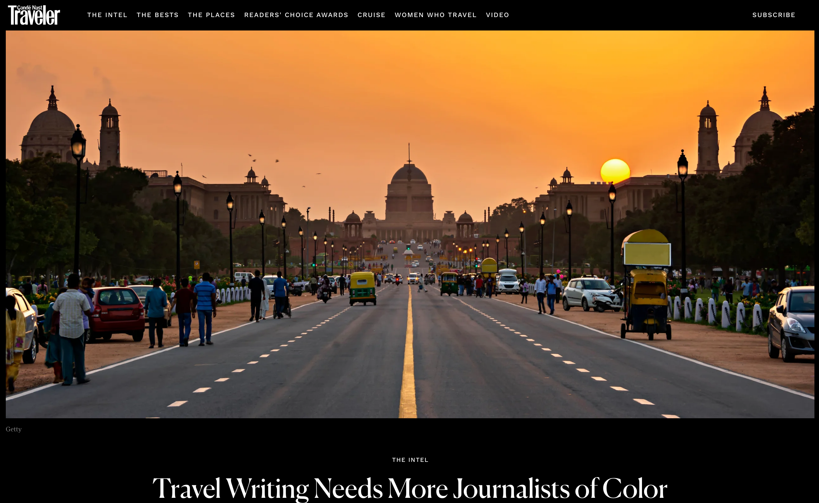 Condé Nast Traveler: Travel Writing Needs More Journalists of Color