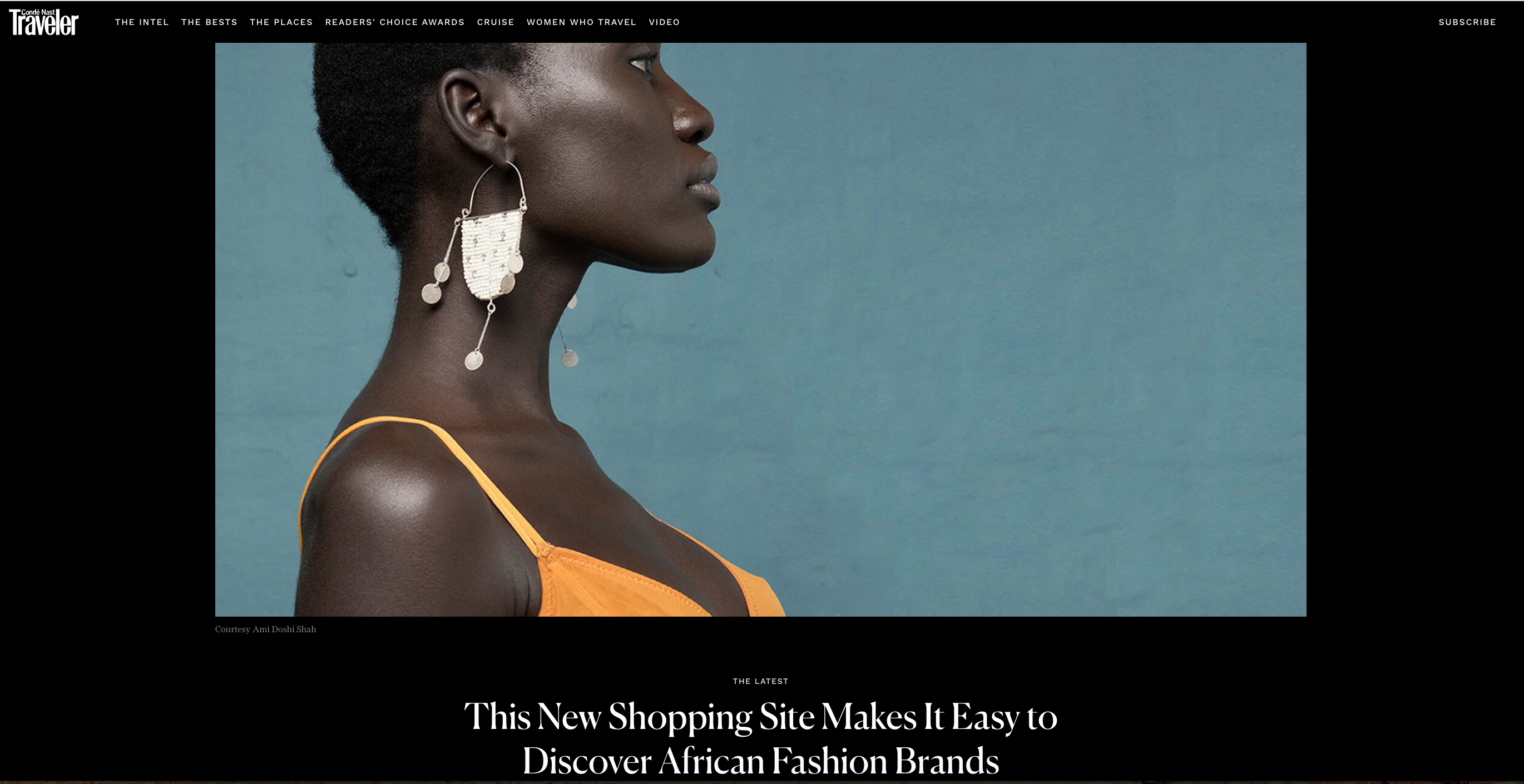 Condé Nast Traveler: This New Shopping Site Makes It Easy to Discover African Fashion Brands