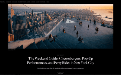 CondÃ© Nast Traveler: New York City Weekend Guide