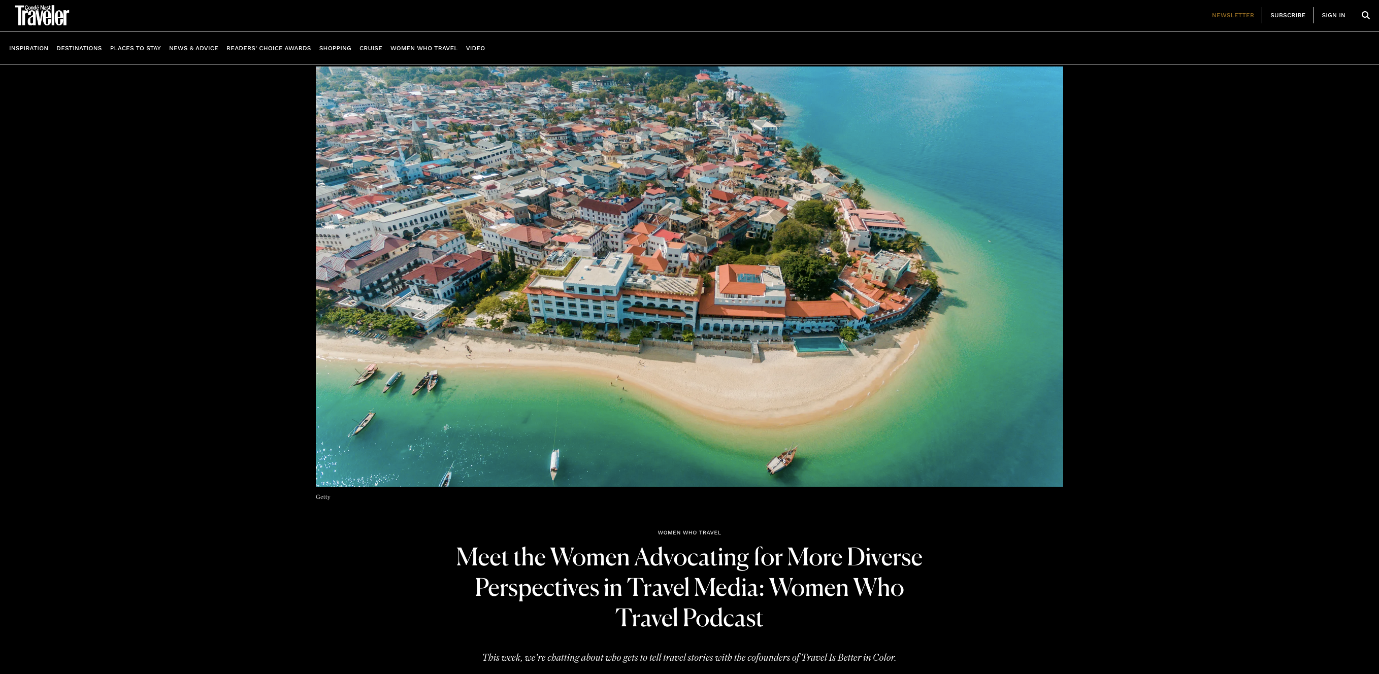 Condé Nast Traveler: Meet the Women Advocating for More Diverse Perspectives in Travel Media