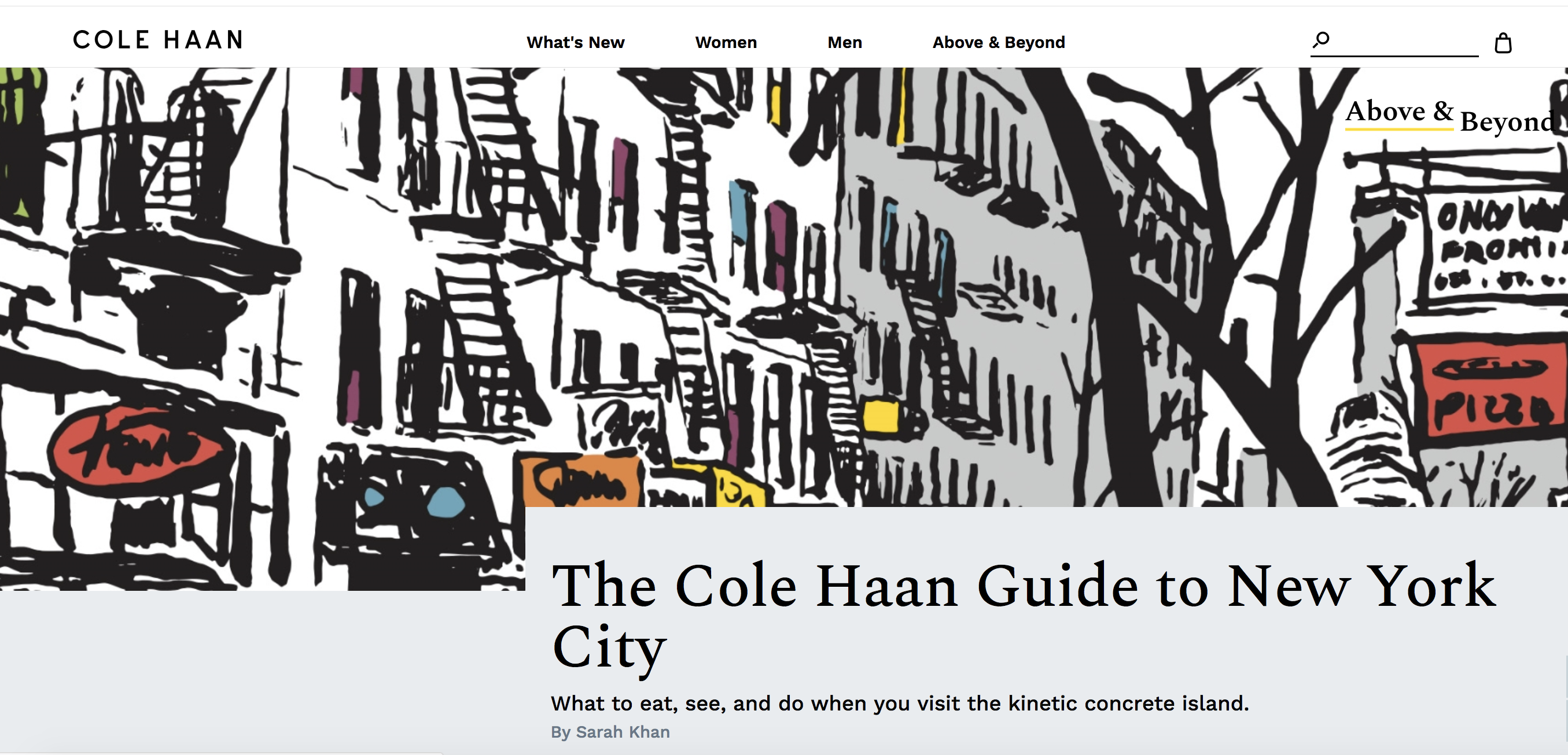 The Cole Haan Guide to New York City