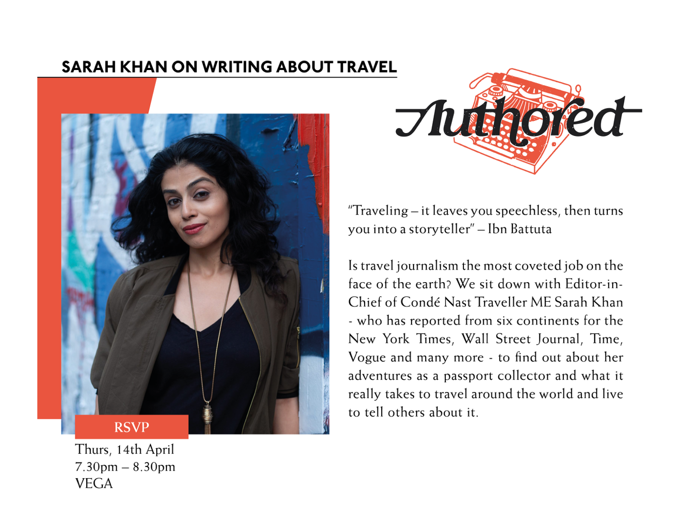 Arts Club Dubai: Sarah Khan On Writing About Travel
