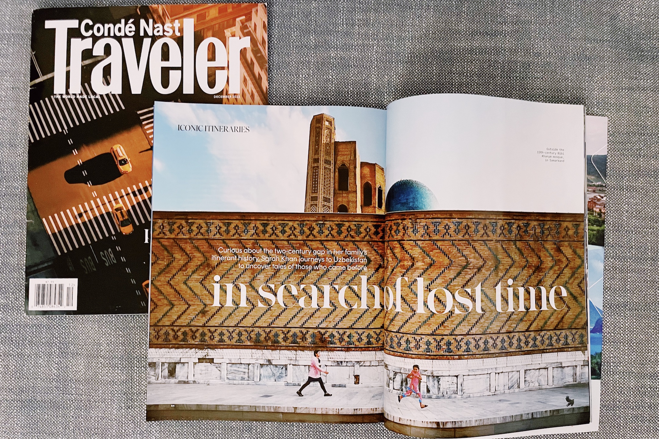 Condé Nast Traveler: In Search of Lost Time