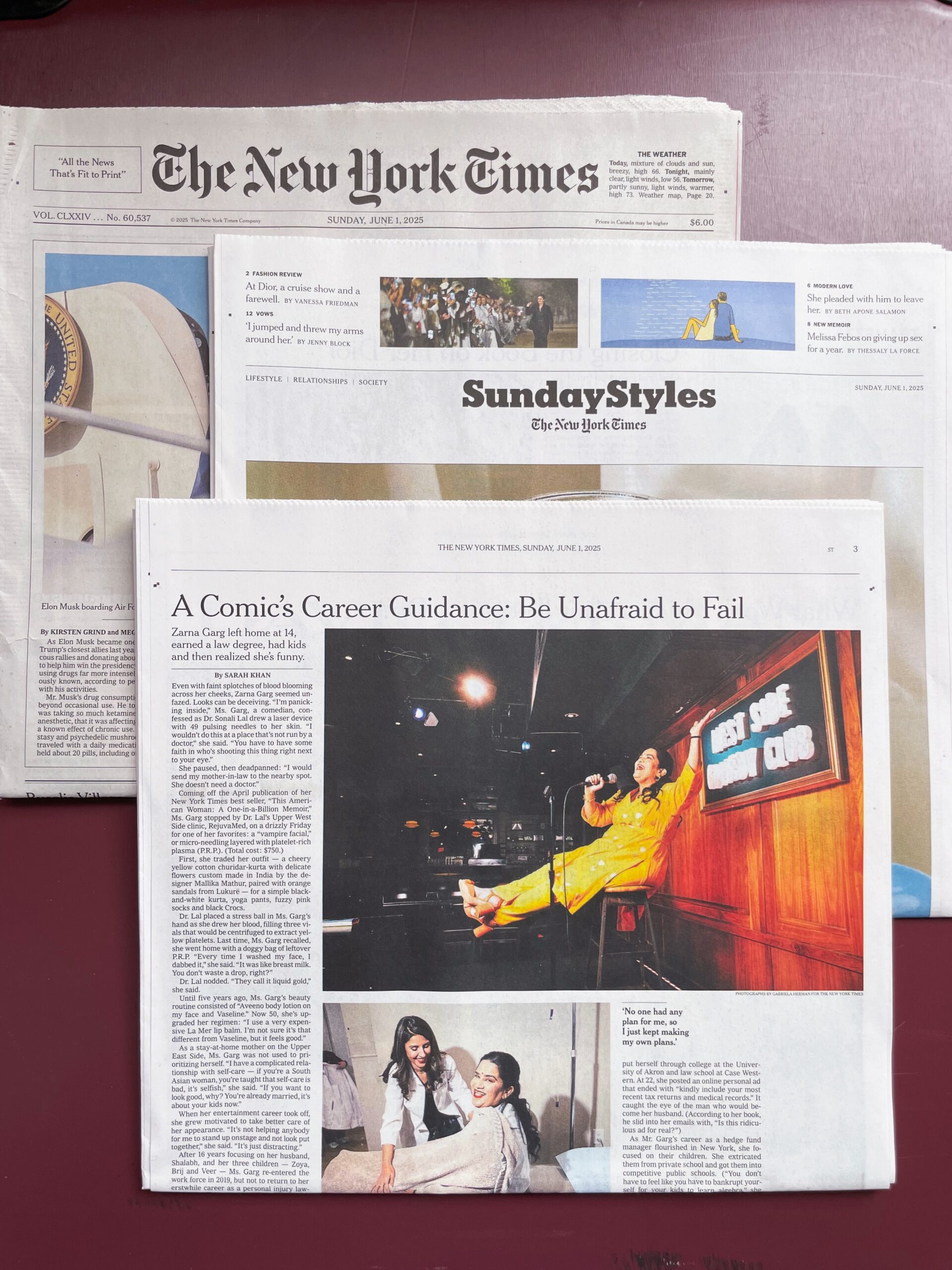 New York Times: Zarna Garg Knows That Sometimes Pretty Hurts