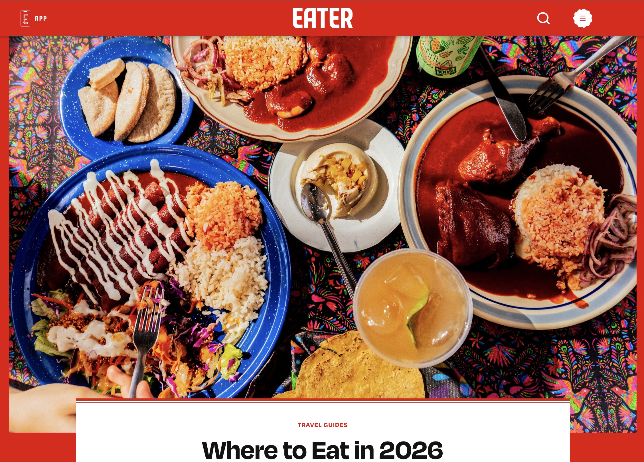 Eater: Where to Eat in 2026