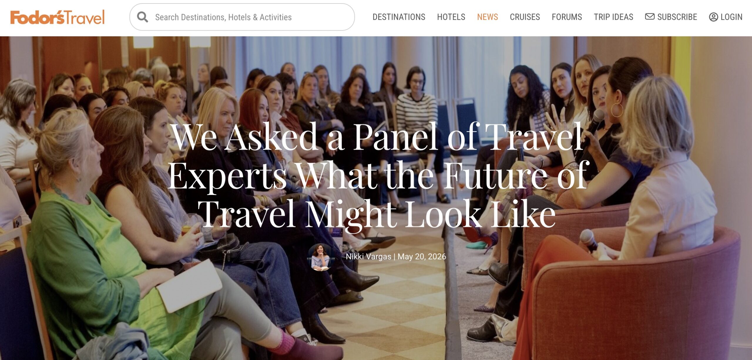 Fodor’s: We Asked a Panel of Travel Experts What the Future of Travel Might Look Like